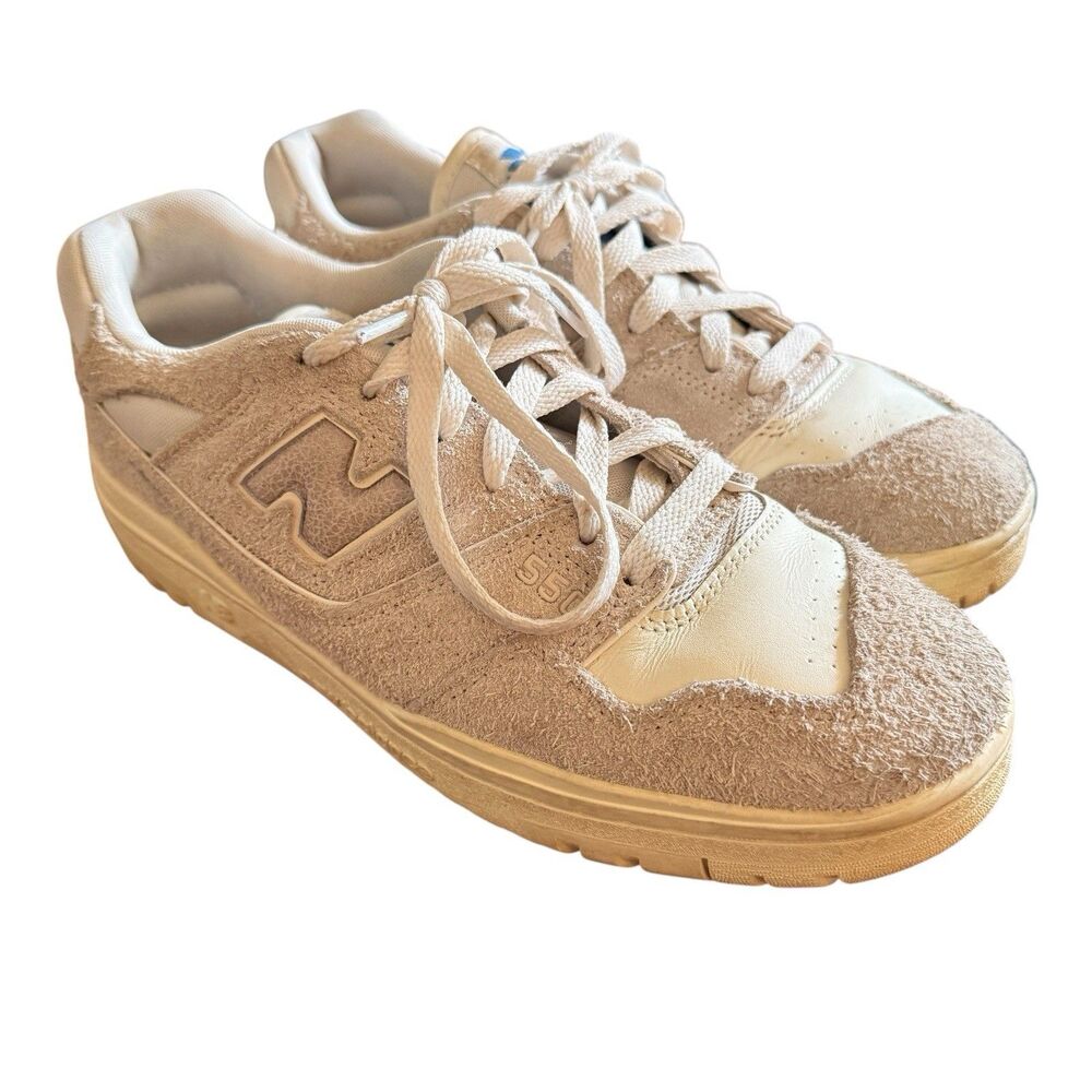 New Balance 550 Aime Leon Dore Men's Sz 9 Grey Suede Shoes Sneakers BB550AC1